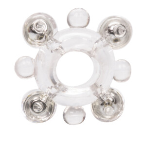Basic Essentials® Enhancer Cock Ring with Beads