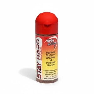 Stay Hard lubricant for enhanced stamina and erection.