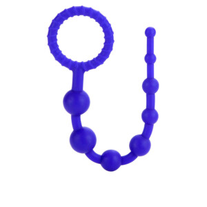 Booty Call® X-10 Beads® Silicone Anal Beads - Purple