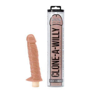 Clone-A-Willy kit with silicone replica