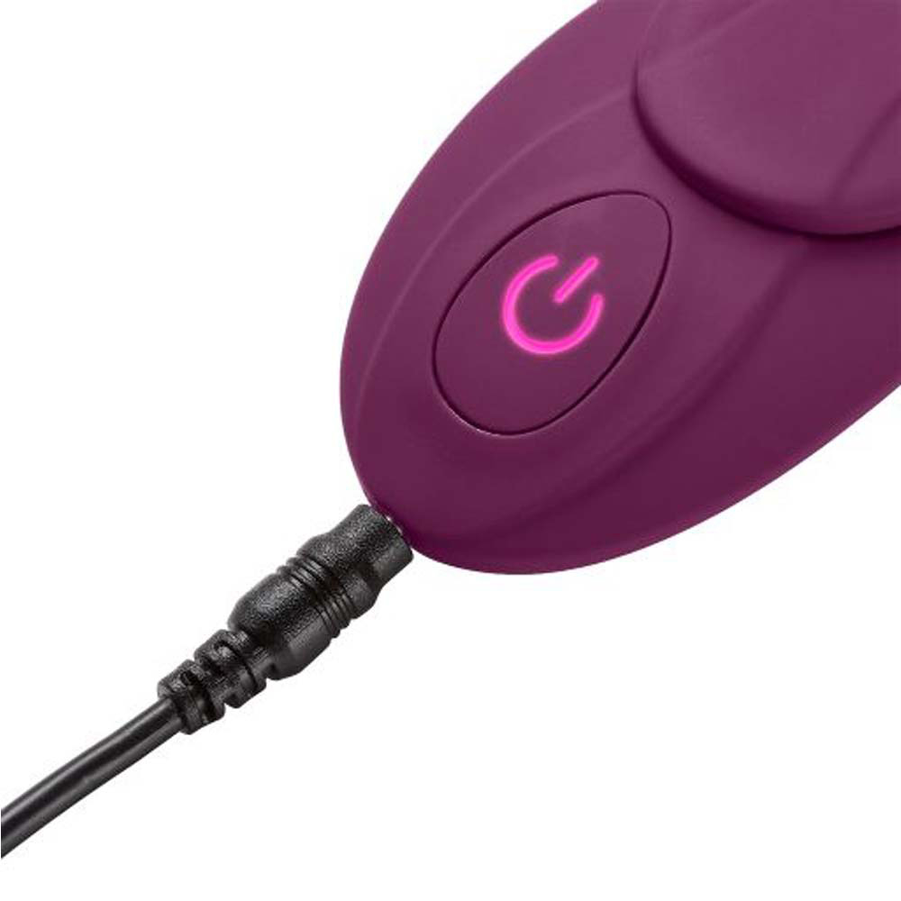Cloud 9 Novelties Panty Pleasures Magnetic Silicone Panty Vibrator with Remote  Control - Purple - Romantic Depot
