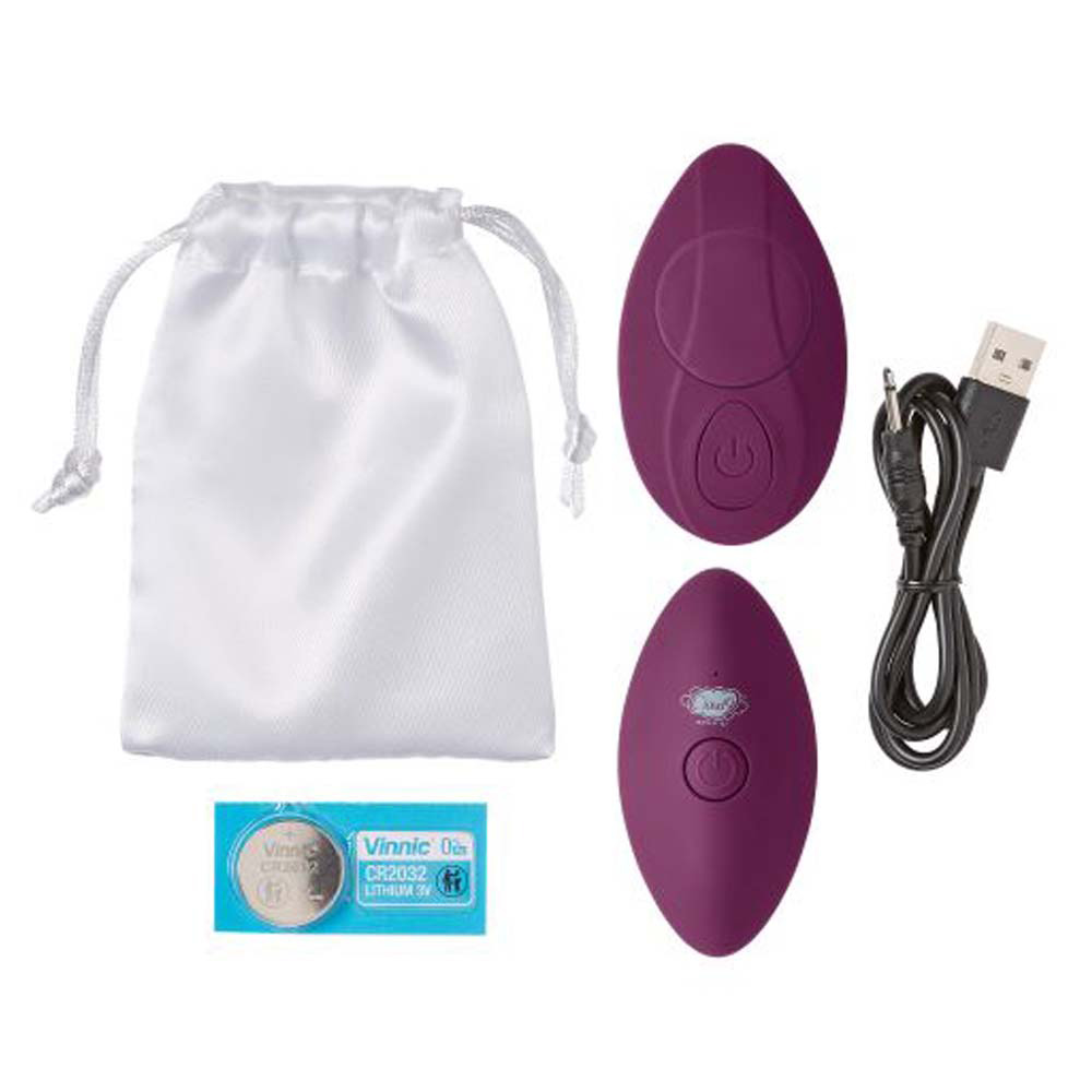 Cloud 9 Novelties Panty Pleasures Magnetic Silicone Panty Vibrator with Remote  Control - Purple - Romantic Depot | Adult Sex Toy Superstore