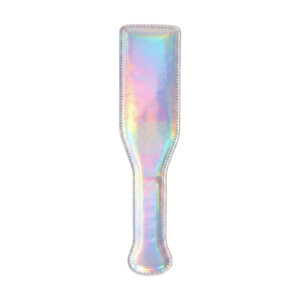 Holographic leather paddle