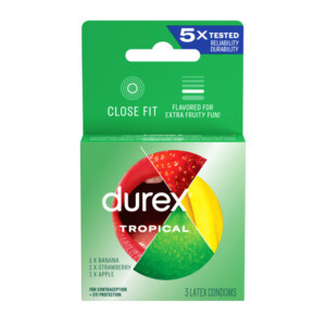 Durex Tropical Flavors 3 Pack