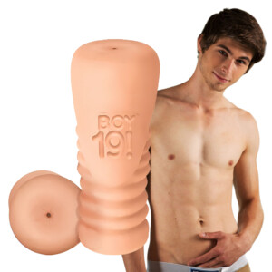 Male with toy product for entertainment.