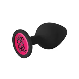 Elite Premium Black Silicone Butt Plug - Bad Girl