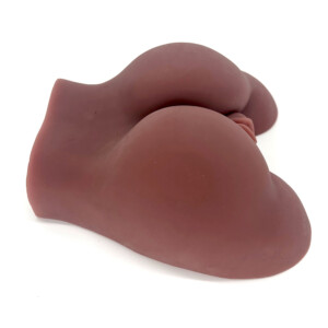 Big Brown Bouncing Real Feel Booty & Pussy Combo