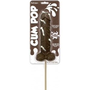 Cum Cock Pop - Dark Chocolate Penis Candy Sucker