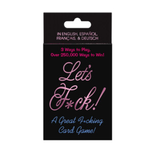 Let's F*ck! Card Game for Couples by Kheper Games