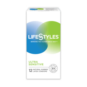 LifeStyles Ultra-Sensitive Condoms 12 Pack