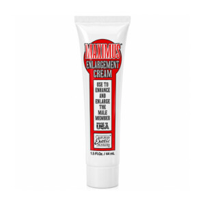 Tube of Maximus Enlargement Cream on a white background