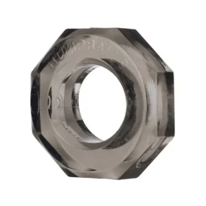 OxBalls Atomic Jock HumpBalls Stretchy Cock Ring - Smoke Grey