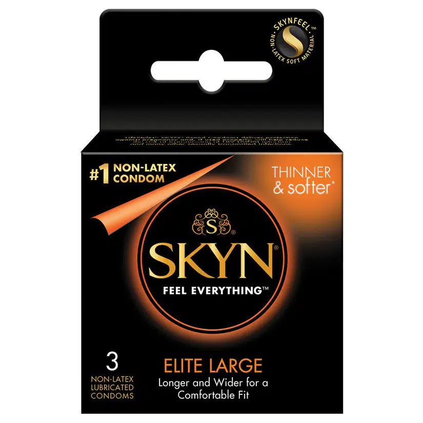 SKYN Elite Large Condoms 3 Pack - Romantic Depot | Adult Sex Toy Superstore SKYN Elite Large Condoms 3 Pack - Romantic Depot | Adult Sex Toy Superstore