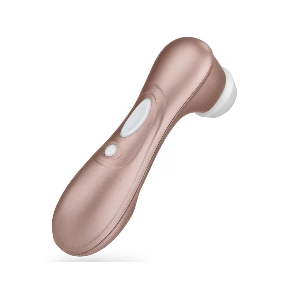 sex toys on a plane Satisfyer Pro 2 Generation 2 Clit Sucking Toy (Rose Gold) - Romantic Depot