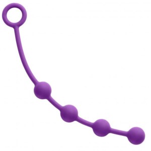 Cloud 9 Silicone Beginner-Friendly Anal Beads - 9.5"