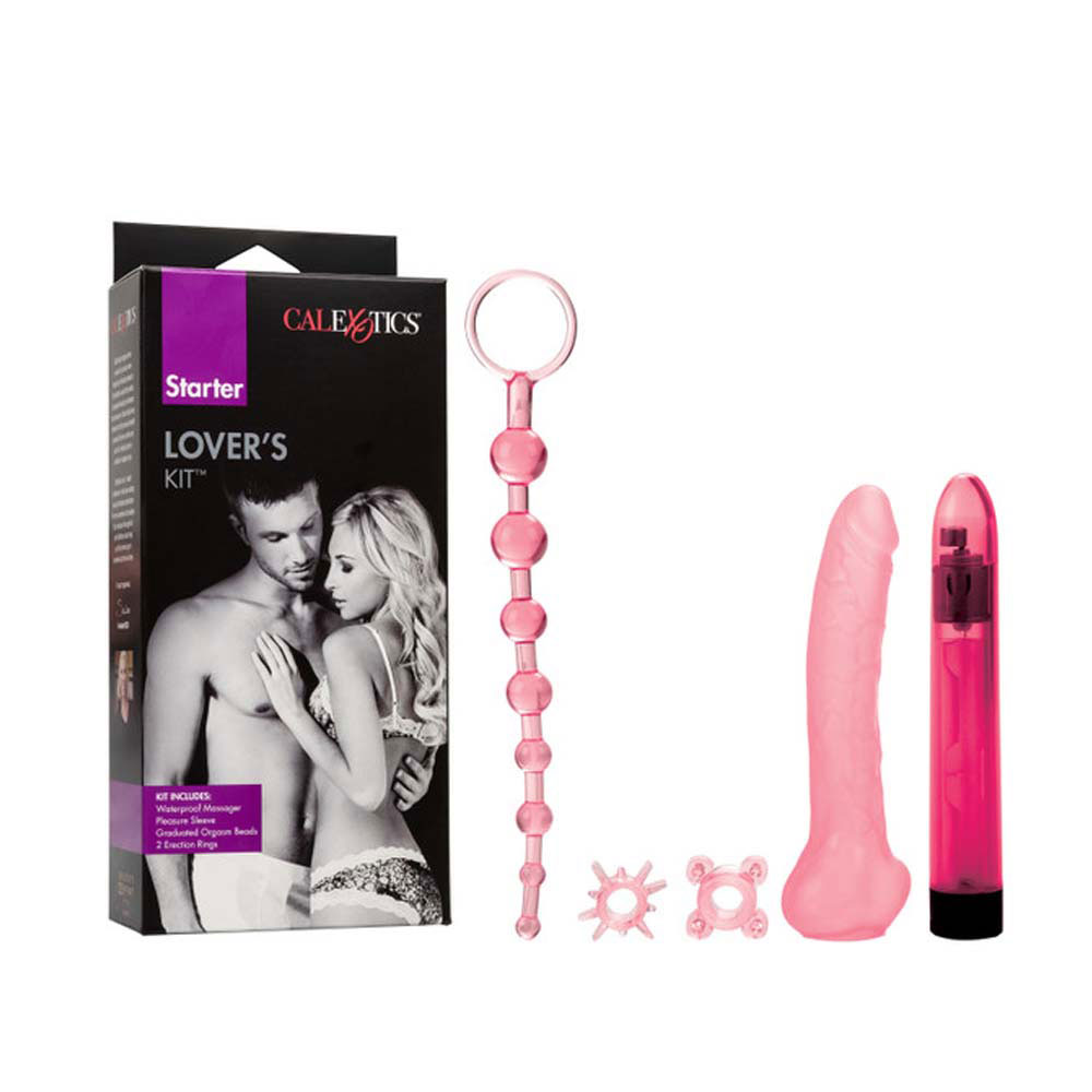 The Lover's 4-Piece Sex Toy Date Night Kit with Vibrators - Pink - Romantic  Depot | Adult Sex Toy Superstore