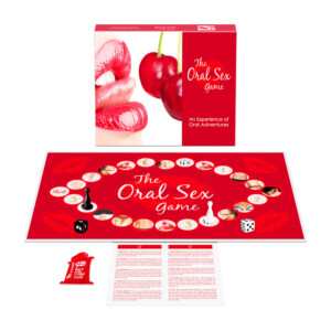 The Oral Sex Board Game with Flavored Lube