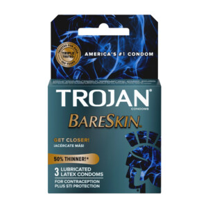 Trojan BareSkin Ultra Thin Condoms 3-Pack