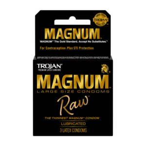 Trojan Magnum Raw Condoms 3 Pack