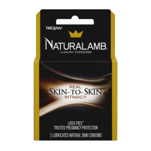 Trojan Naturalamb Latex-Free Condoms 3-Pack