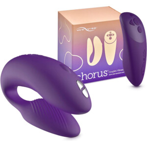 We-Vibe Chorus Bluetooth Remote-Controlled Couples Vibrator - Purple