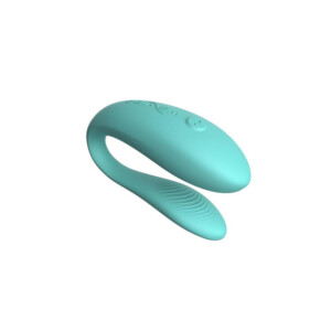 We-Vibe Sync Lite App Controlled Rechargeable Couple's Vibrator - Aqua Blue