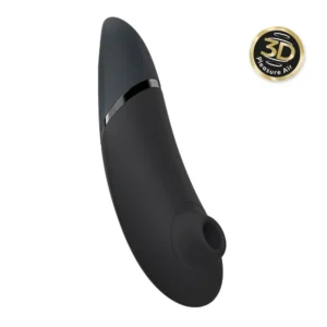 Womanizer Next 3D Climax Control Pleasure Air - Black