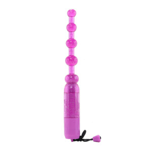 Pink sparkling wand with multiple spheres