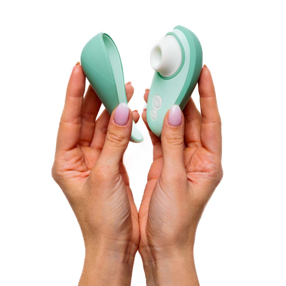 Womanizer Liberty 2 Pleasure Air Clitoral Stimulator - Sage - Romantic  Depot