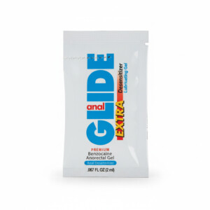 Anal Glide Extra desensitizing gel packet