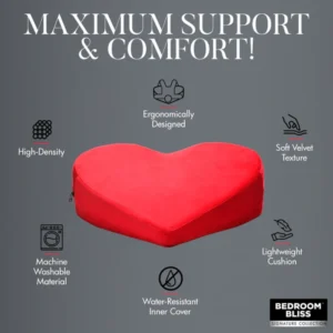 BDSM Bondage Heart Shaped Cushion Sex Position Pillow