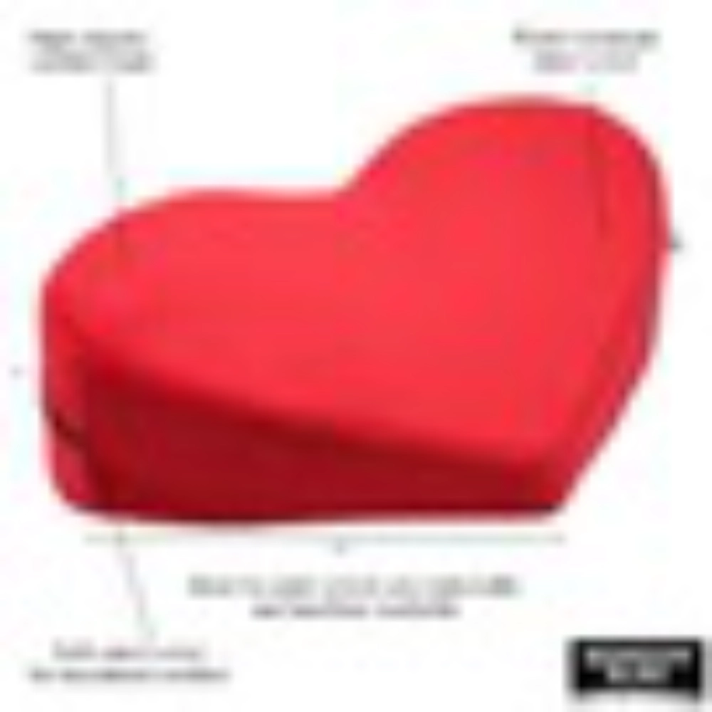 BDSM Bondage Heart Shaped Cushion Sex Position Pillow - Image 4