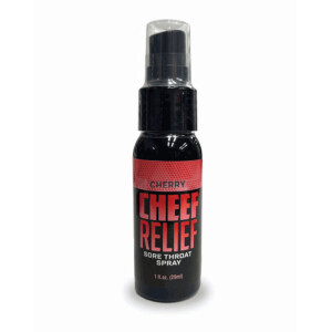 Cheef Relief Throat Spray - Cherry 1oz