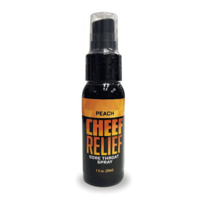 Cheef Relief Throat Spray - Peach 1oz