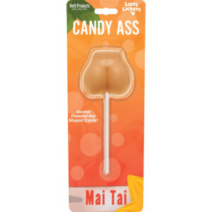 Candy Ass Booty Pops Ass-Shaped Lollipop - Mai Tai Flavor
