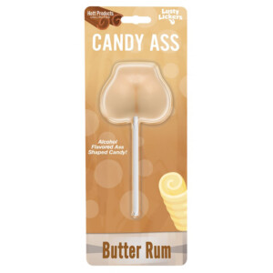 Candy Ass Booty Pops Sucker - Butter Rum Flavor