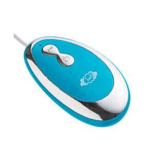 Cloud 9 20-Speed Remote Control Bullet Vibrator - Blue