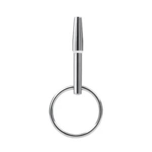Stainless Steel Penis Plug With Ring