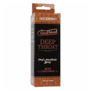 Goodhead Deep Throat Spray Cinnamon 2 oz