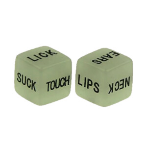 Glow In The Dark Erotic Dice Game for Couples