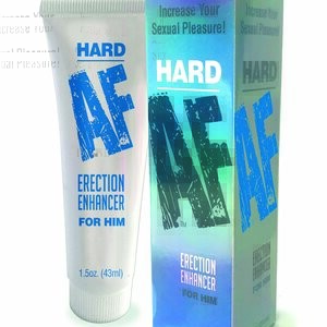 Hard AF Erection Enhancer Penis Cream for Men - 1.5oz.