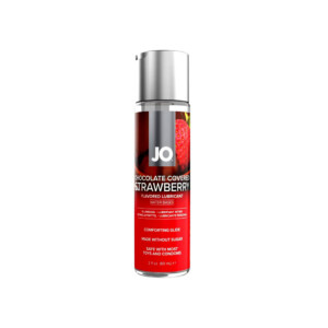 System JO H2O Water-Based Chocolate Covered Strawberry Flavored Lube - 4oz