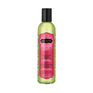 Kama Sutra Naturals Massage Oil Strawberry - 8oz