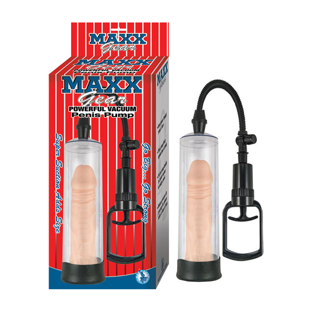 Maxx Gear Powerful Penis Pump - Clear - Image 2
