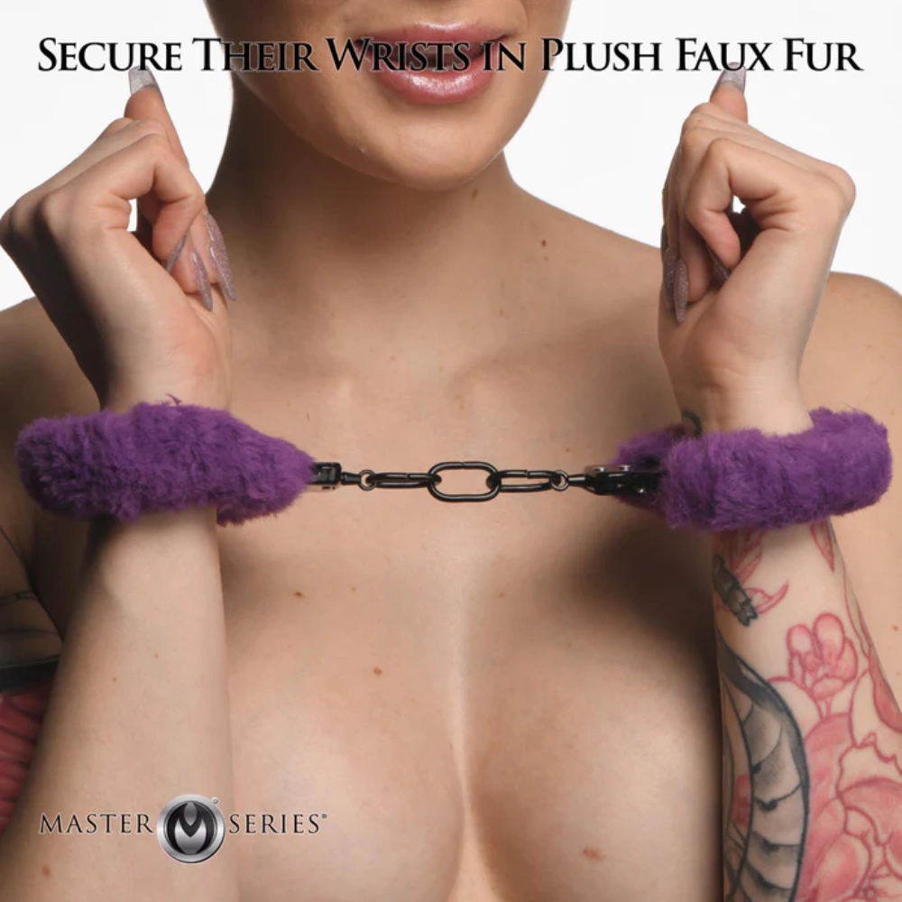 Menottes Fantaisie Furry SM & Bondage - Marque Shots Toys, Neuf