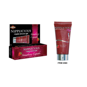 Nipplicious Strawberry Cupcake Nipple Arousal Gel - 1oz