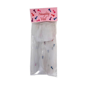 Naughty Penis Bridal Veil for Bachelorette Party