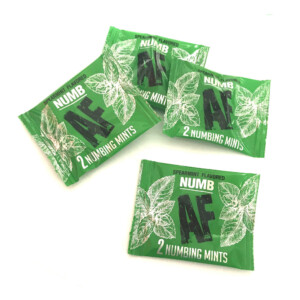 Numb AF Deep Throat Numbing Mints - Pack of 2 mints