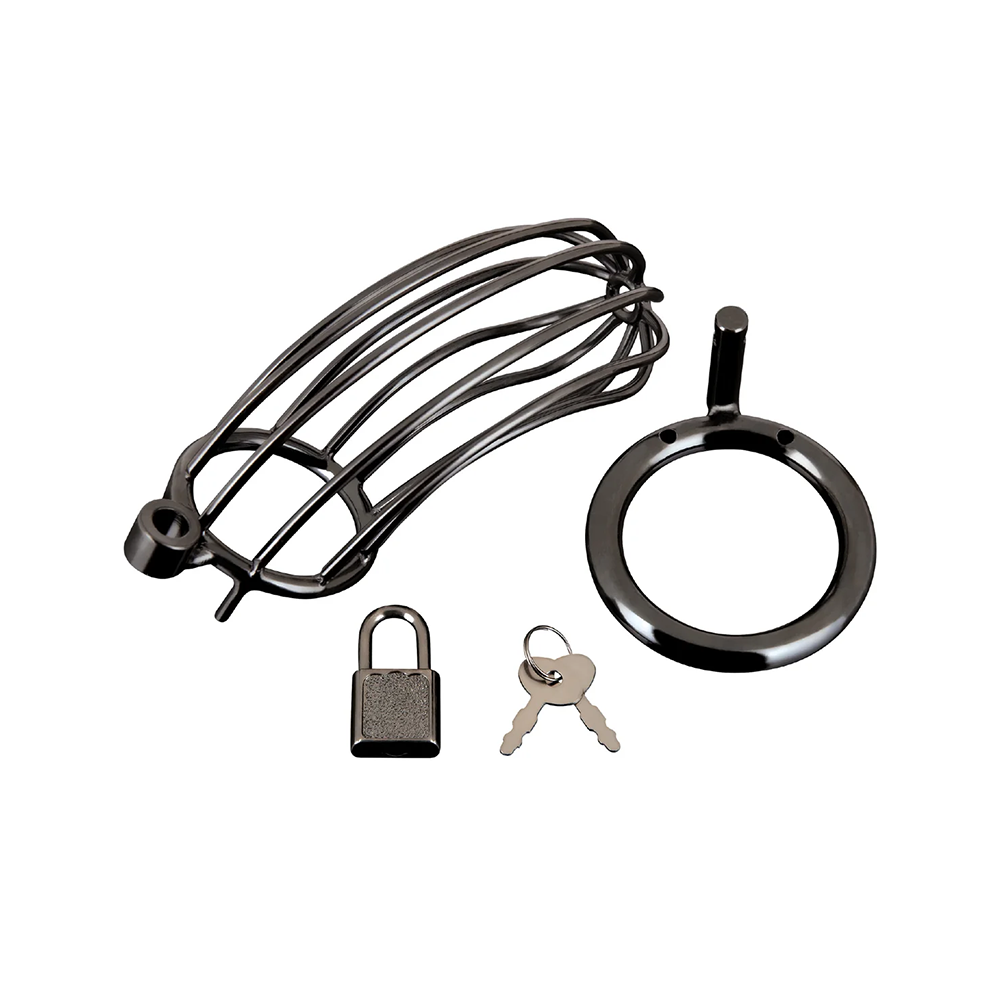 Prisoner Cock Cage - Black
