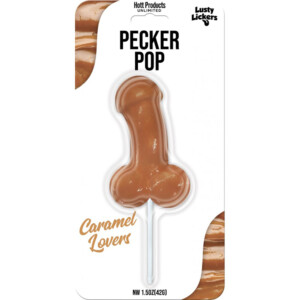 Penis Pecker Pop Caramel Candy Sucker Lollipop